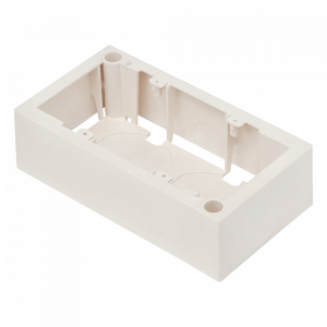 Wall mounting box for French size mounting frame